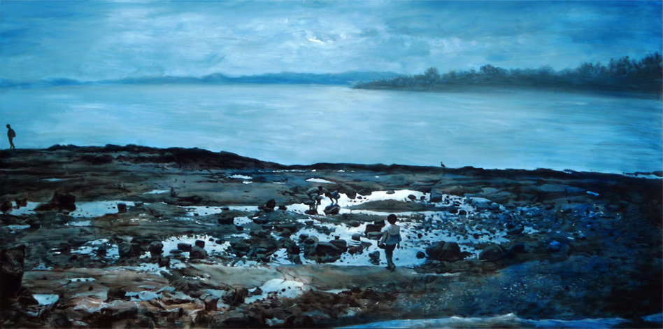 Motels 2006 Acrylic on Canvas 130.3x193.9cm Busan Biennale, Busan