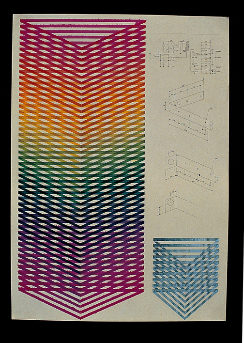 Drawing for Blind-work(4) — Ink on Paper, 1990