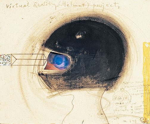 Drawing for [Virtual Virtual Reality] — 1994