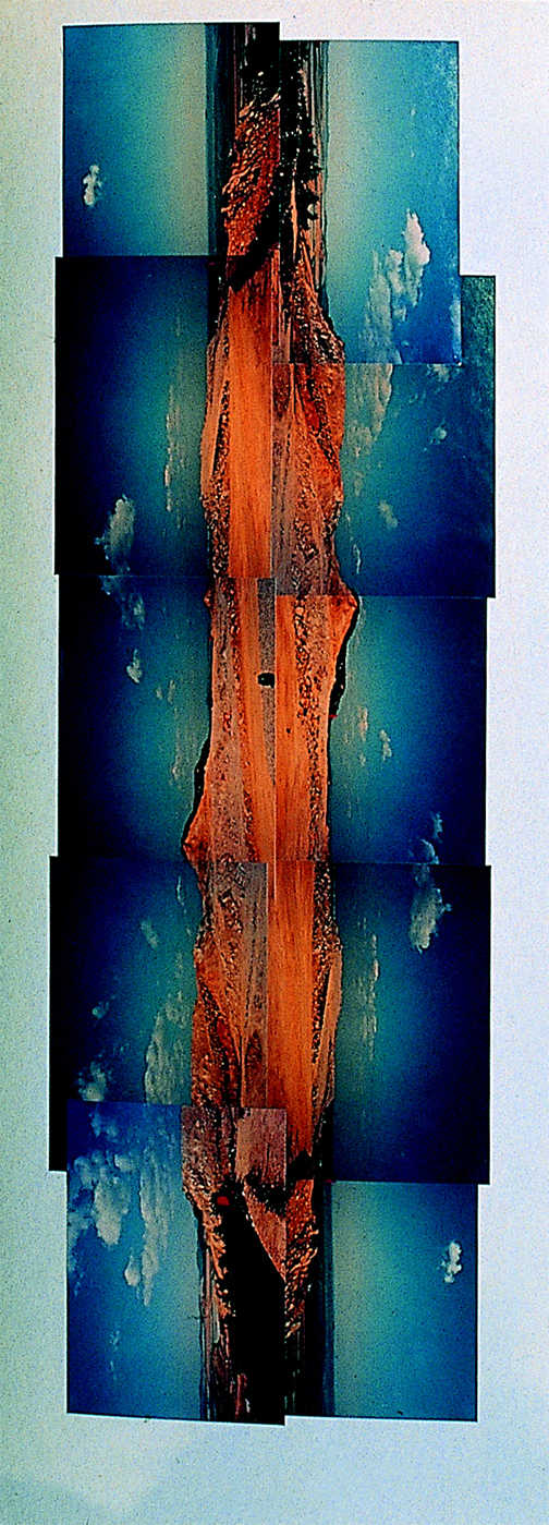 인천공항공사현장 A Construction Work Site in Young-Jong Island — Photo-Collage, 1995