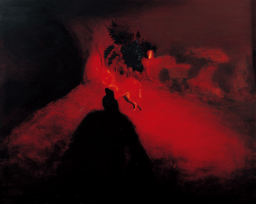 개 A dog — 캔버스에 유채, 2000