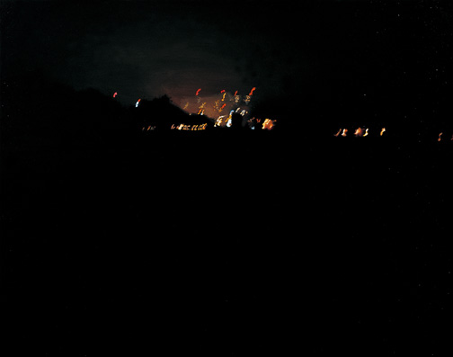 밤 In the Night — Oil on Canvas, 2000