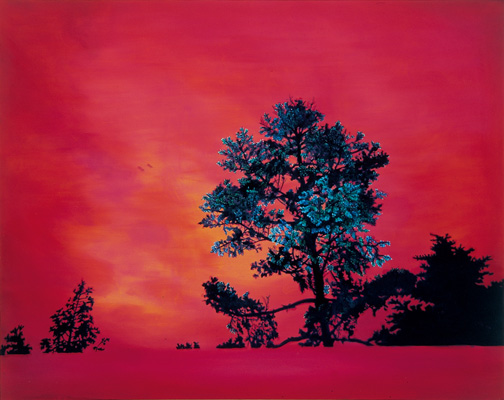 노을 A Red Sky — Oil on Canvas, 2001