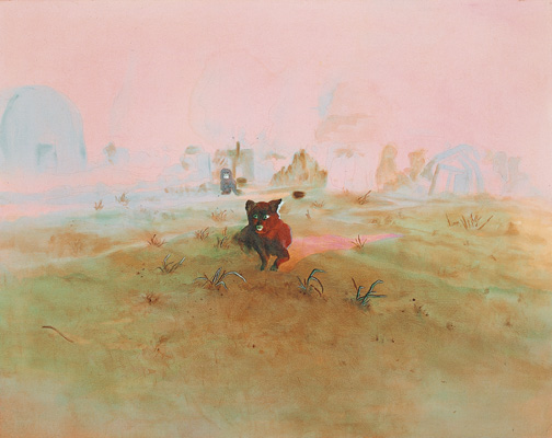 개 A Dog — Acrylic on Canvas, 2001