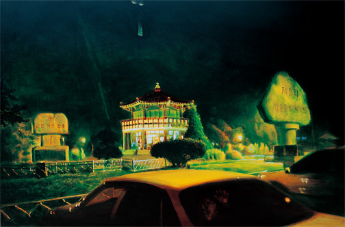 팔각정 An Octagonal Pavillion — Oil on Canvas, 2004