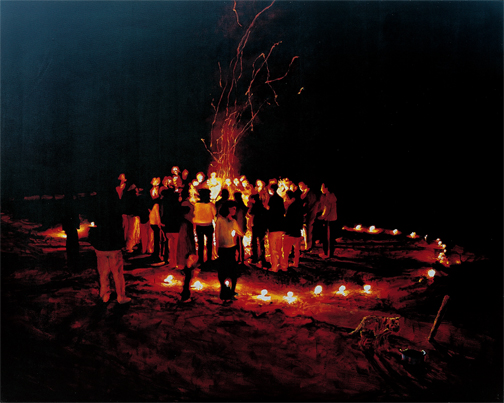 Campfire Campfire — Oil on Canvas, 2004
