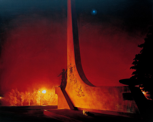 필리핀군참전비 Korean War Monument to the Philippine Armed Forces — Oil on Canvas, 2004