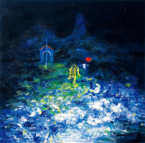 개 A Dog — Acrylic on Canvas, 2005