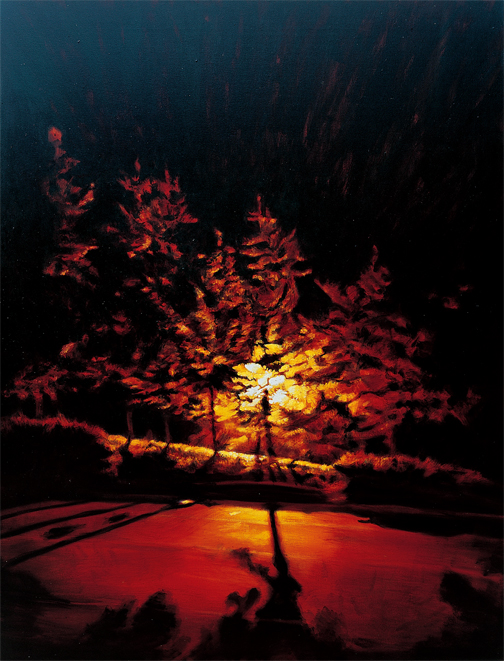 나무 A Tree — Acrylic on Canvas, 2004