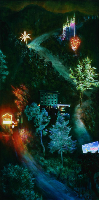 모텔 Motel — Acrylic on Canvas, 2007