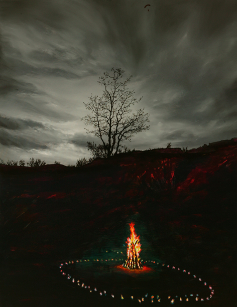 사진 찍는 사람 — Acrylic on Canvas, 2008