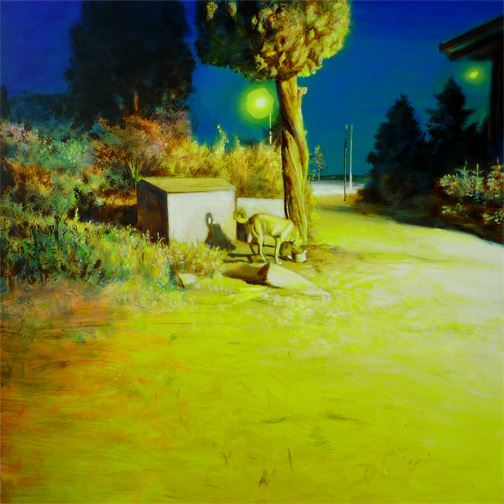 개 A Dog — Acrylic on Canvas, 2008
