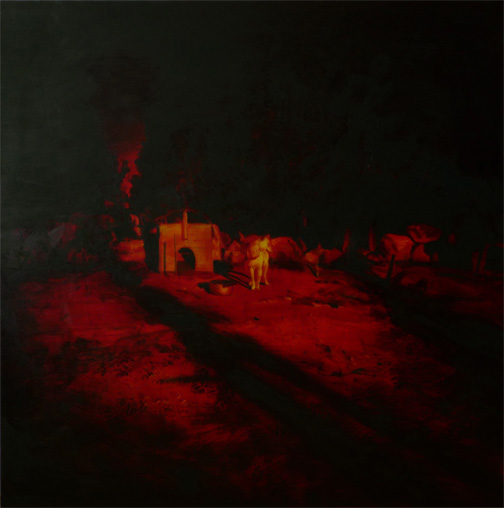 개 A Dog — Oil on Canvas, 2008
