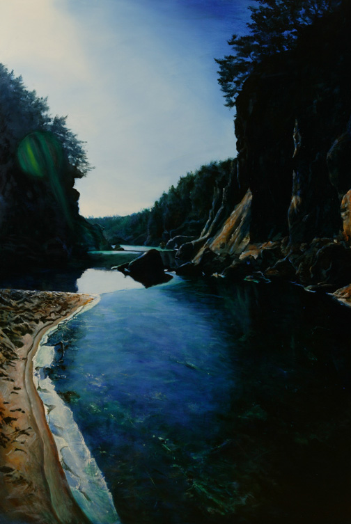 겨울강 — Oil on Canvas, 2010