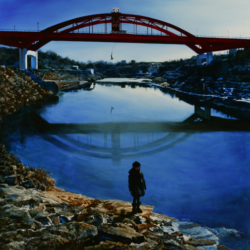 번지점프 — Oil on Canvas, 2010